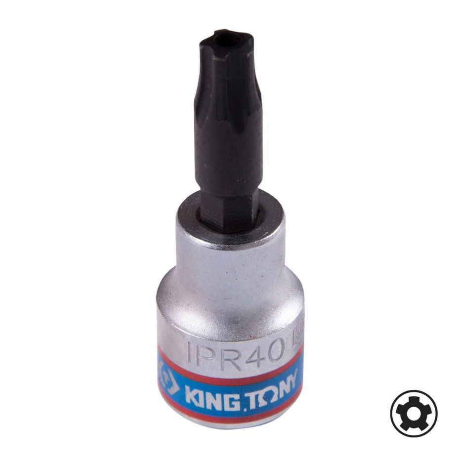 Насадка (бита) торцевая 3/8", Torx plus, IPR40, L = 50 мм KING TONY 302D40