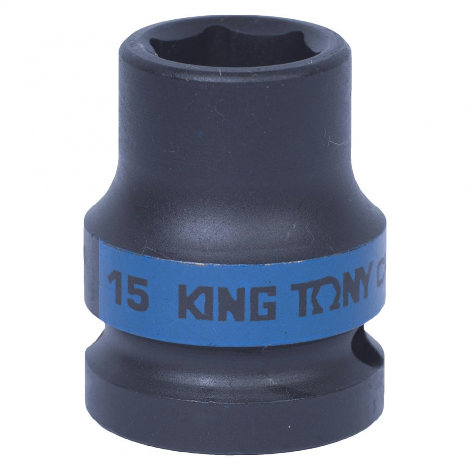 Головка торцевая ударная шестигранная 1/2", 15 мм KING TONY 453515M